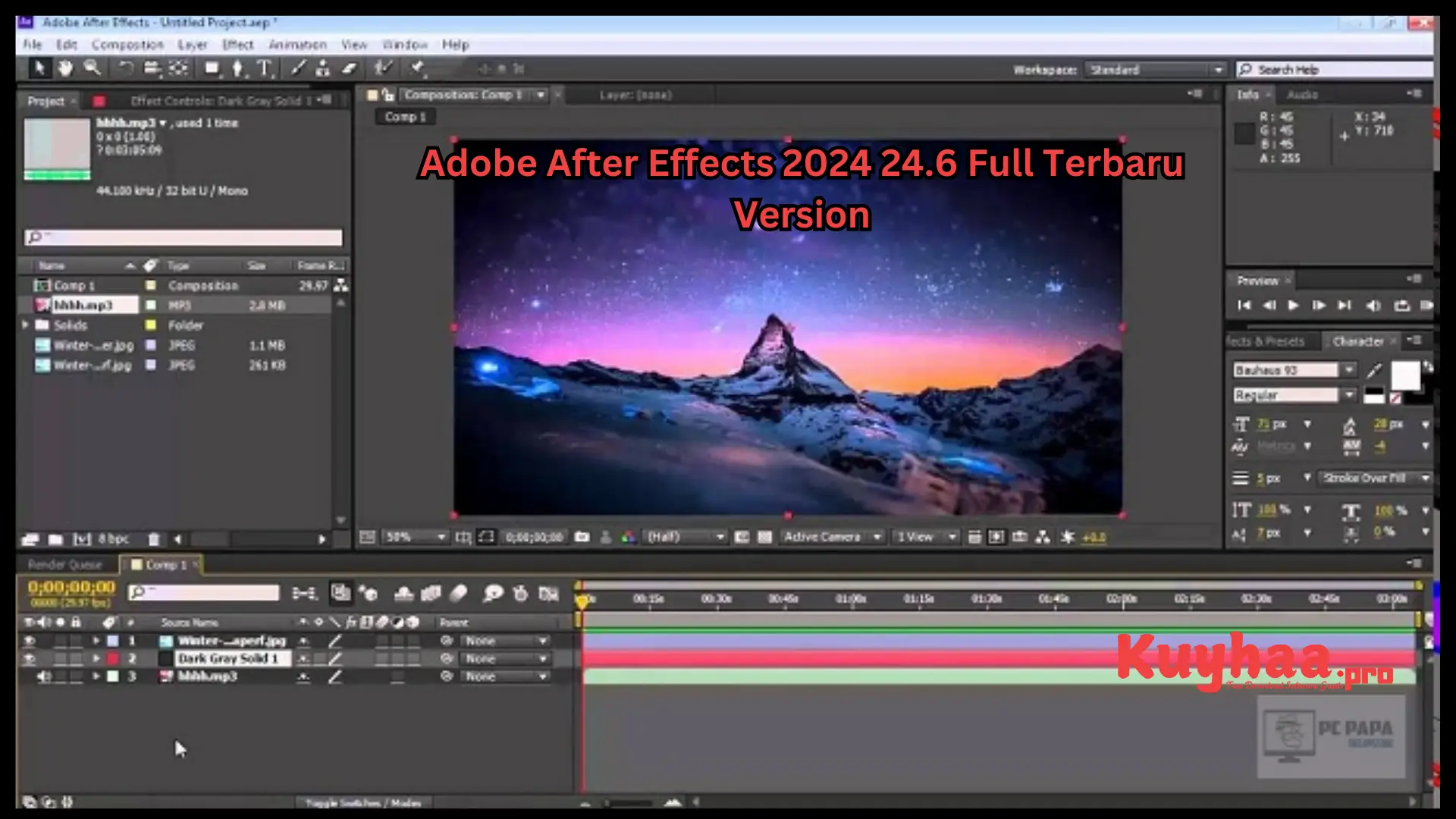 Adobe After Effects 2024