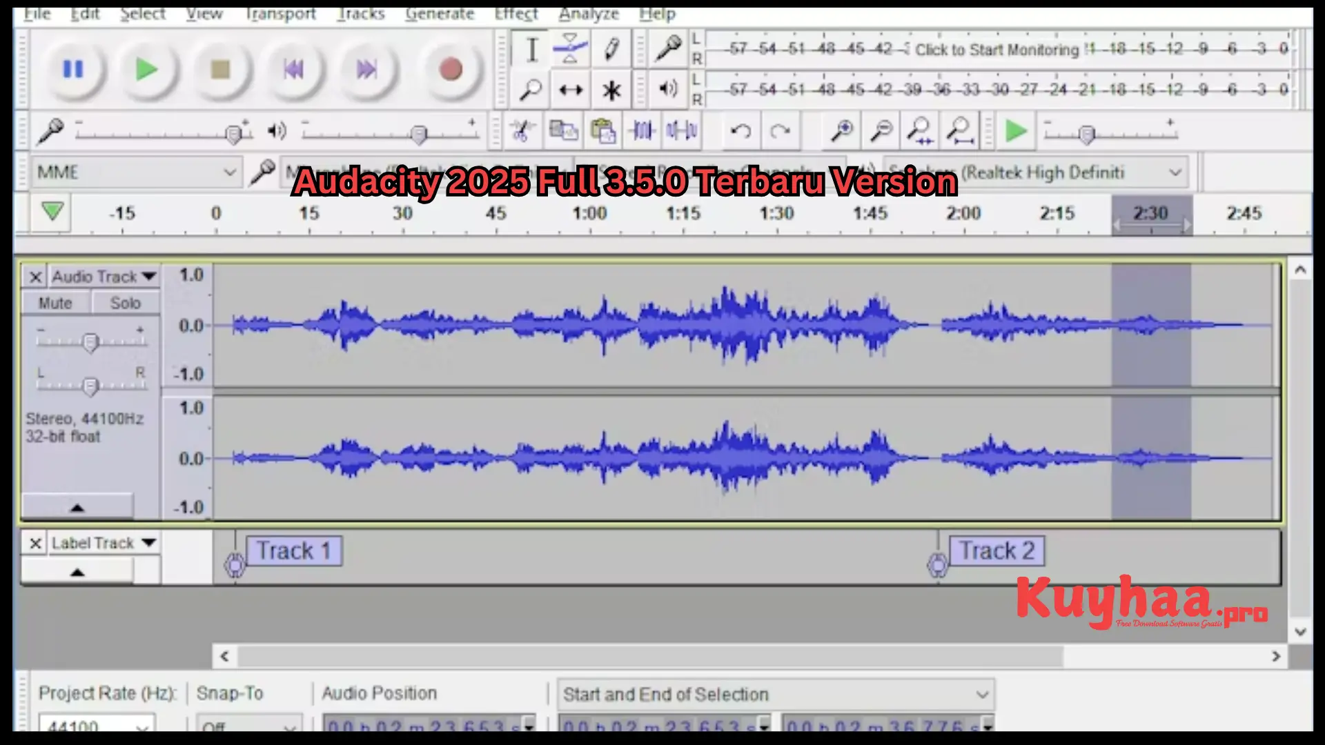 Audacity 2025 Full