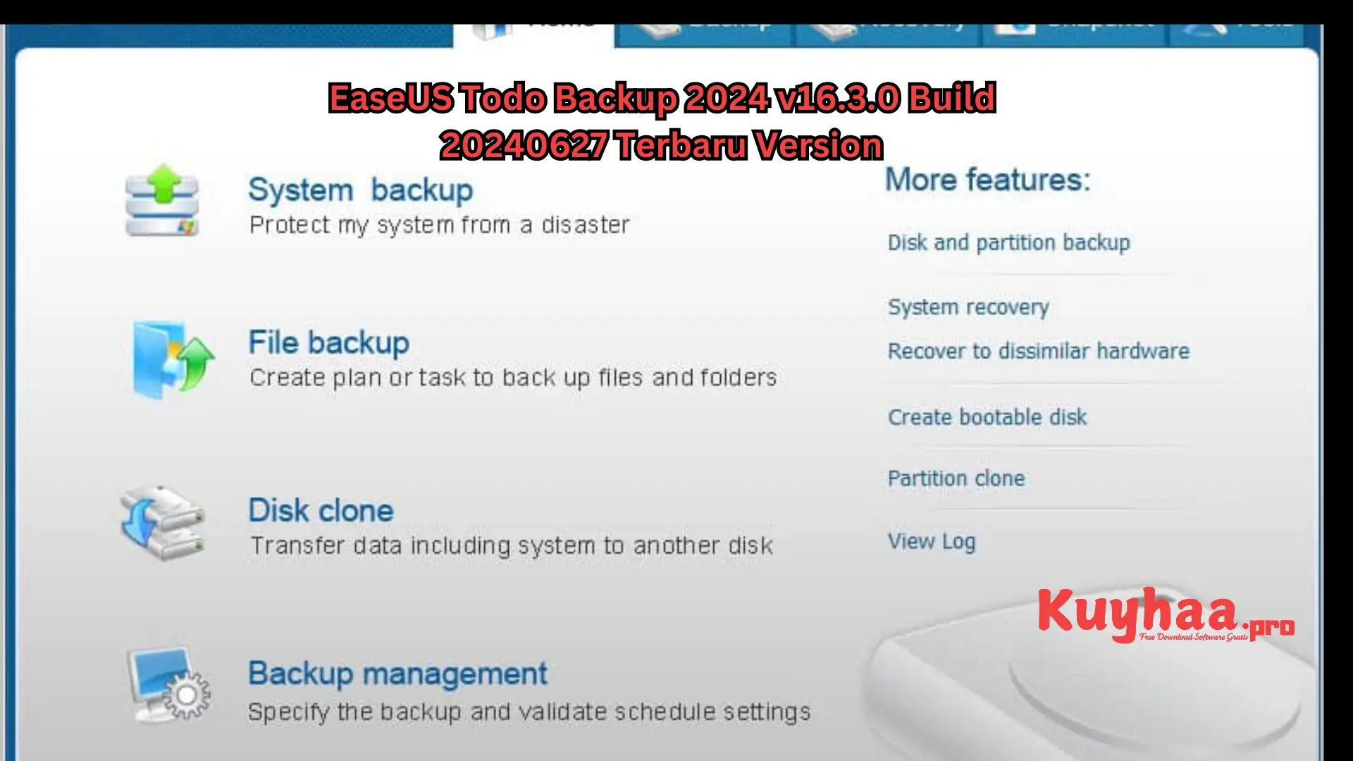 EaseUS Todo Backup 2024