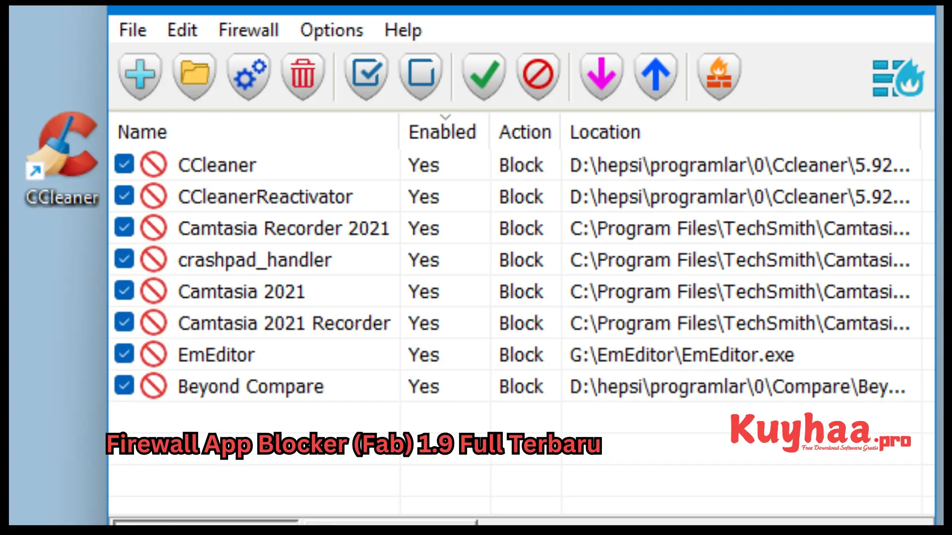 Firewall App Blocker