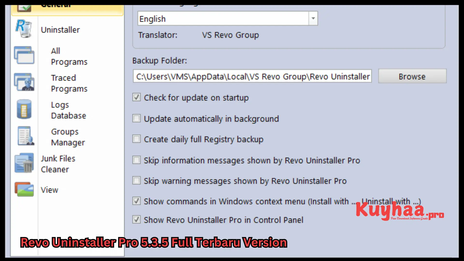 Revo Uninstaller Pro