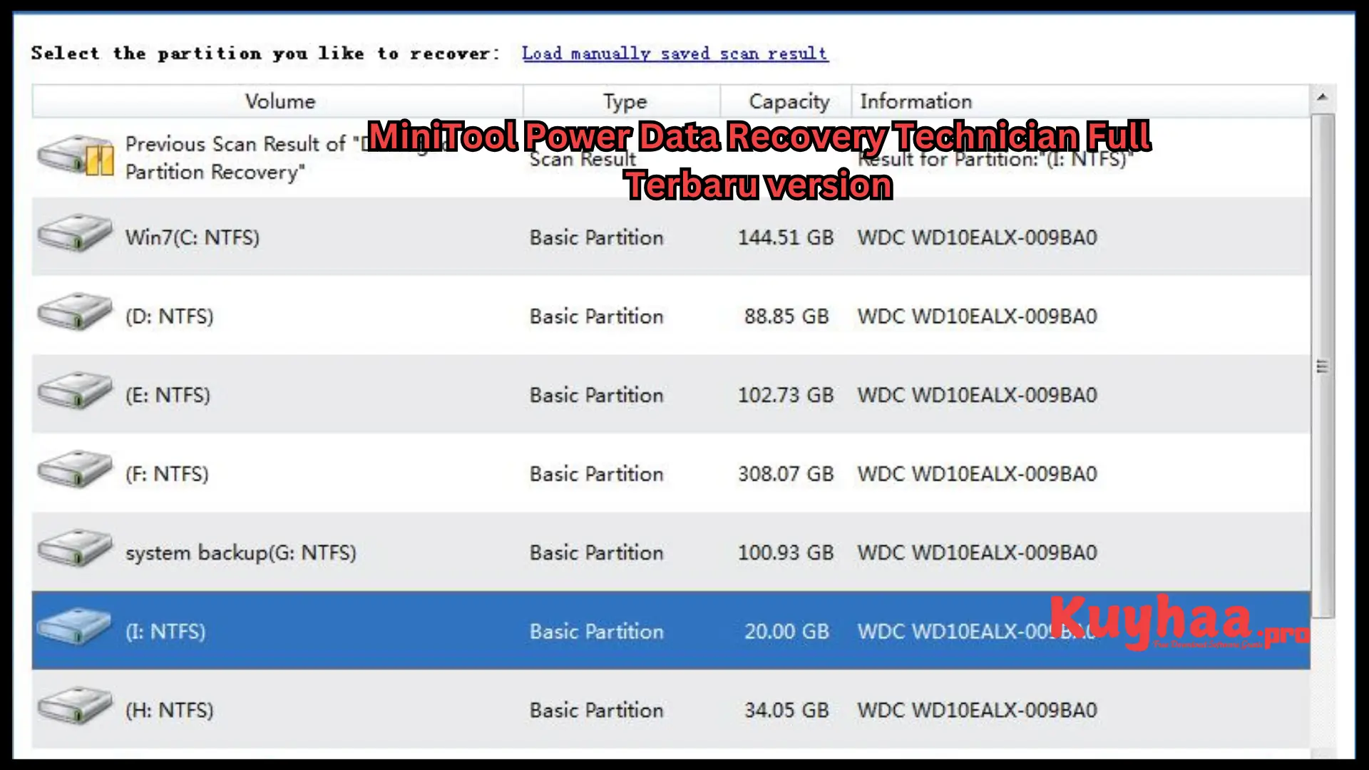 MiniTool Power Data Recovery