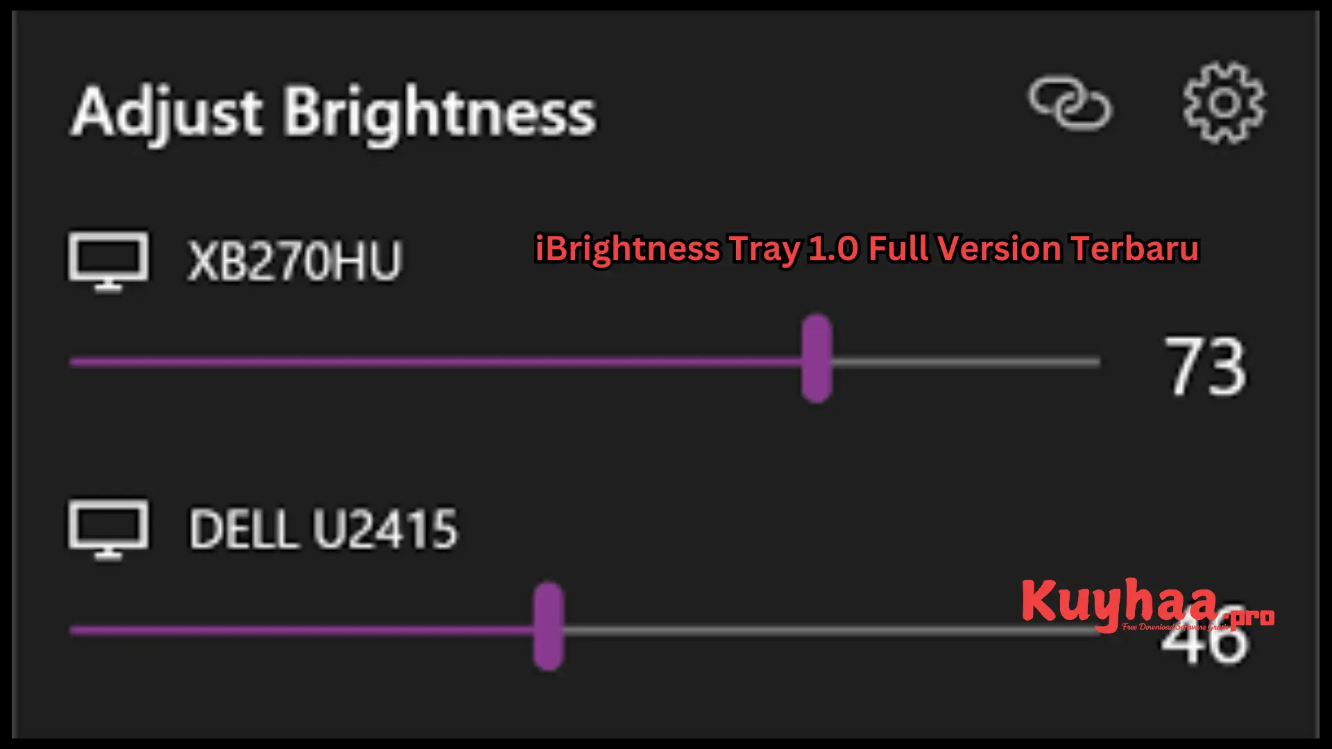 iBrightness Tray