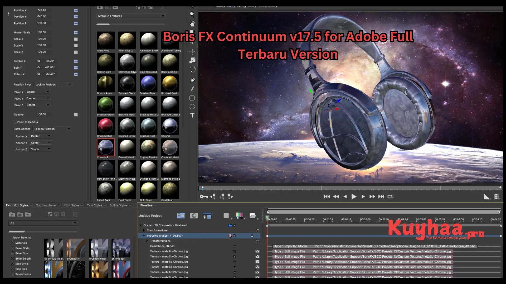 Boris FX Continuum