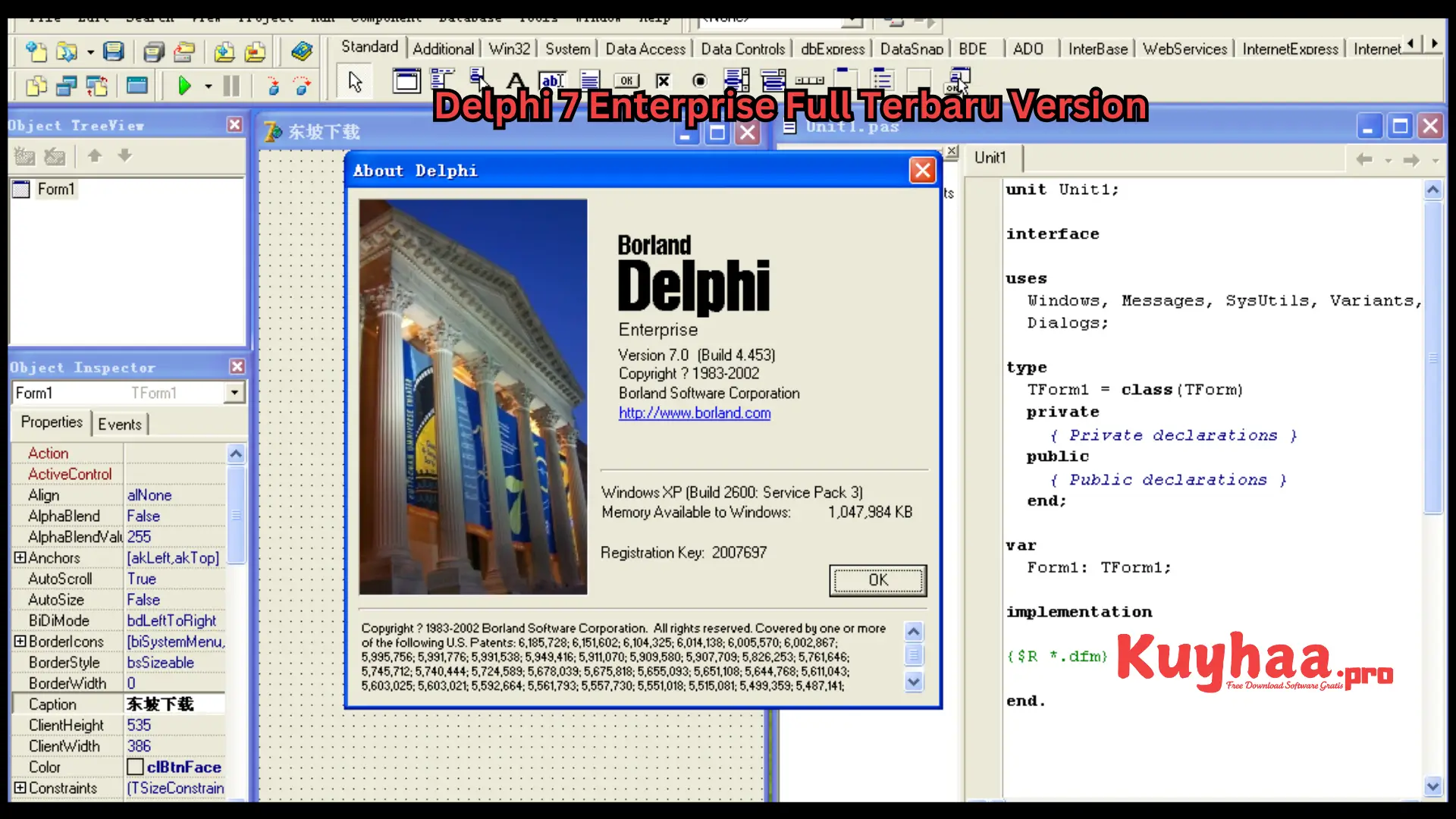 Delphi 7 Enterprise