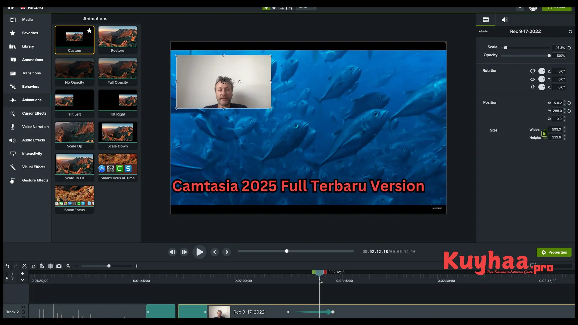 Camtasia 2025