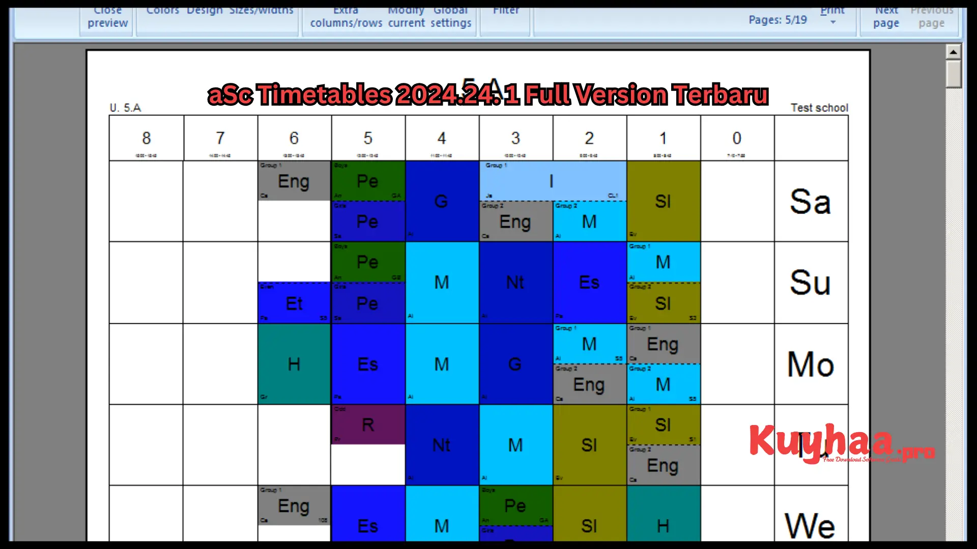 aSc Timetables