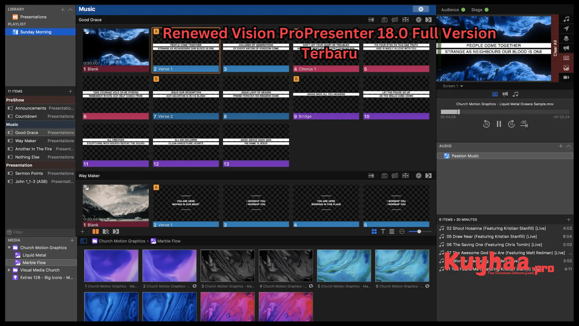 Renewed Vision ProPresenter