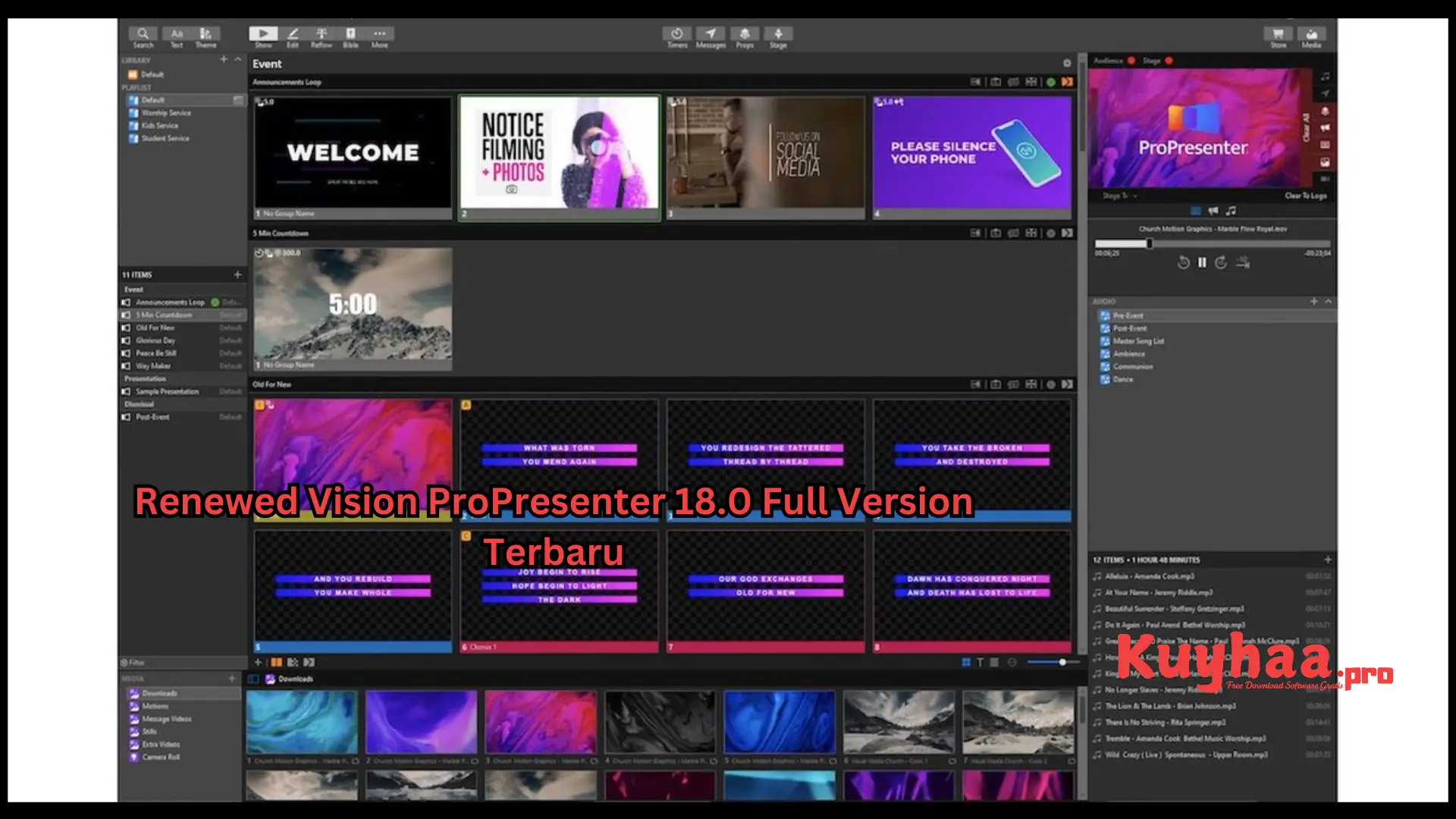 Renewed Vision ProPresenter