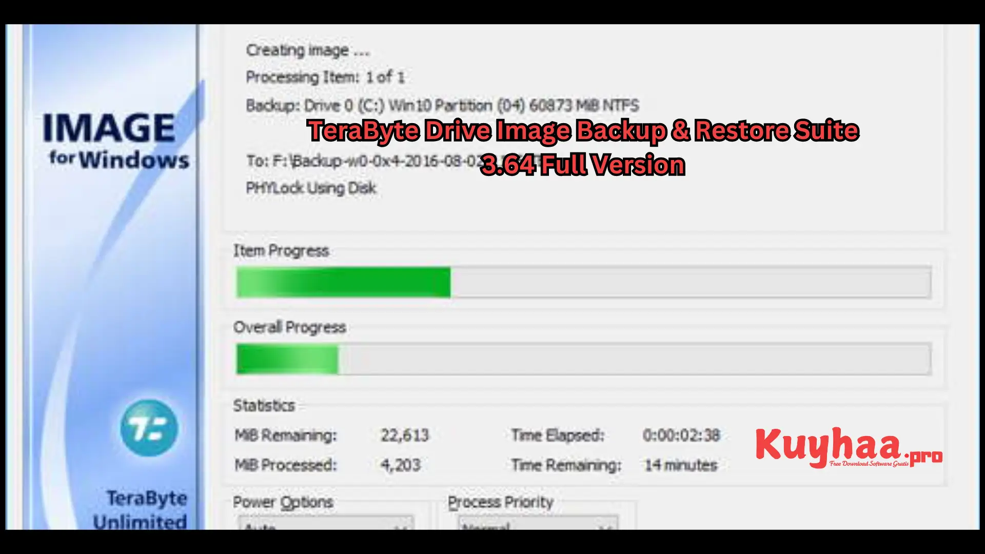 TeraByte Drive Image Backup